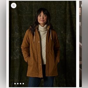 NWOT The Normal Brand Betsie Canvas Coat